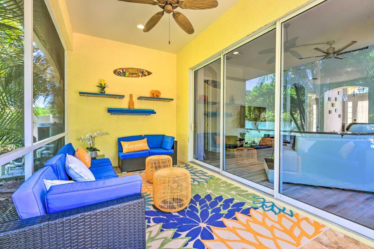 Sun-Soaked Sarasota Oasis With Pool And Hot Tub! Villa Exterior foto